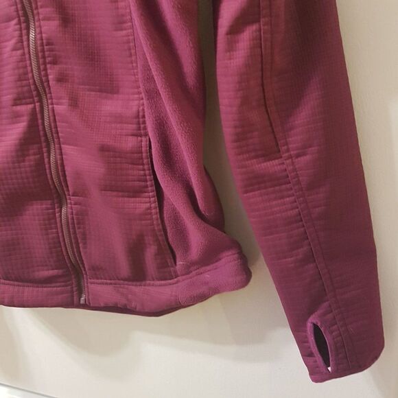 NEW 🌸 NIKE FIT THERMA Mulberry Jacket with Fleece Sides NEW MEDIUM - Picture 5 of 12